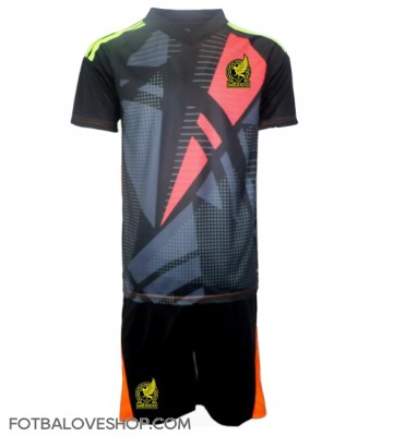 Mexiko Brankářské Dětské Domácí Dres Copa America 2024 Krátký Rukáv (+ trenýrky)